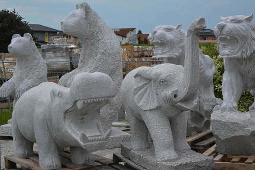 Nilpferd und Elefant